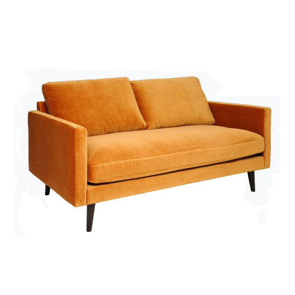 Product illustration Gatsby Sofa 2 Seater Mustard