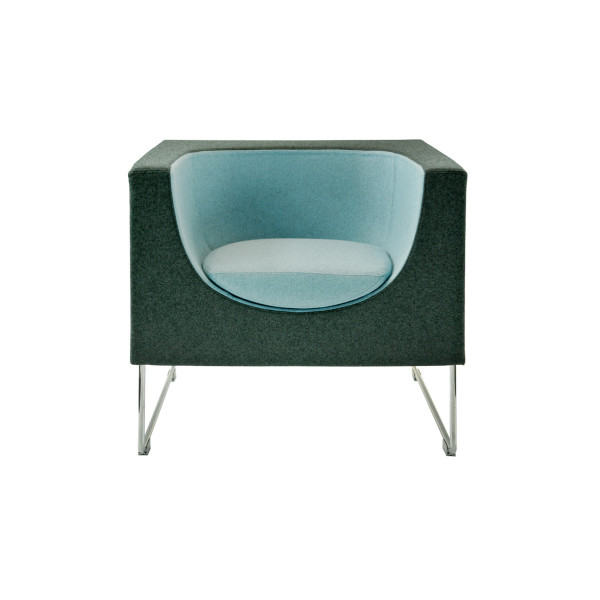 Product illustration Nube Armchair Blue