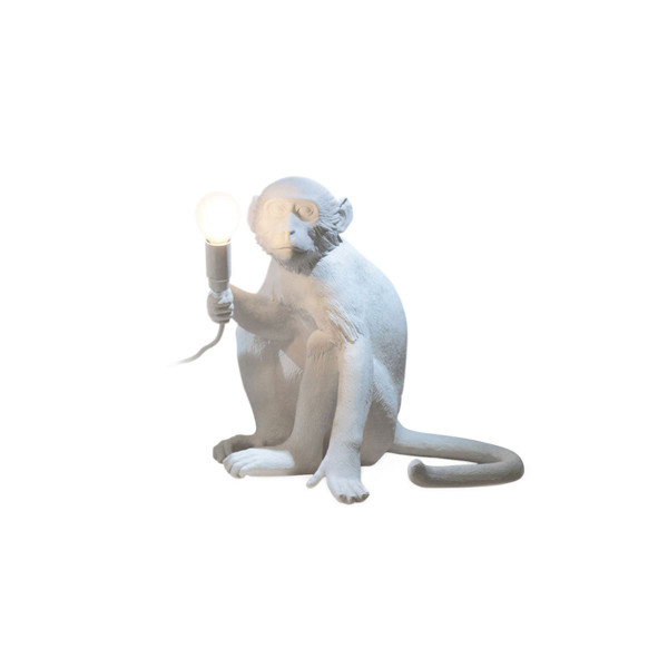 Product illustration Sitting Monkey Lamp