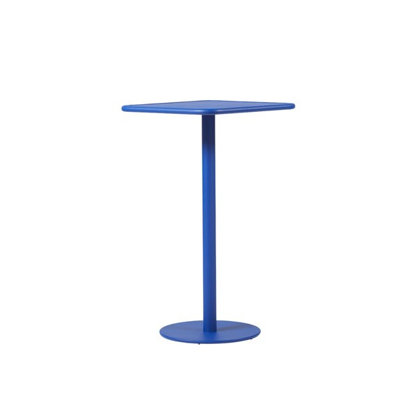 Illustration du produit Mange-debout Week-end Bleu Pied central