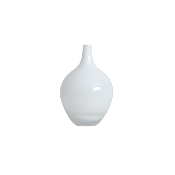 Product illustration White Glass Vase
