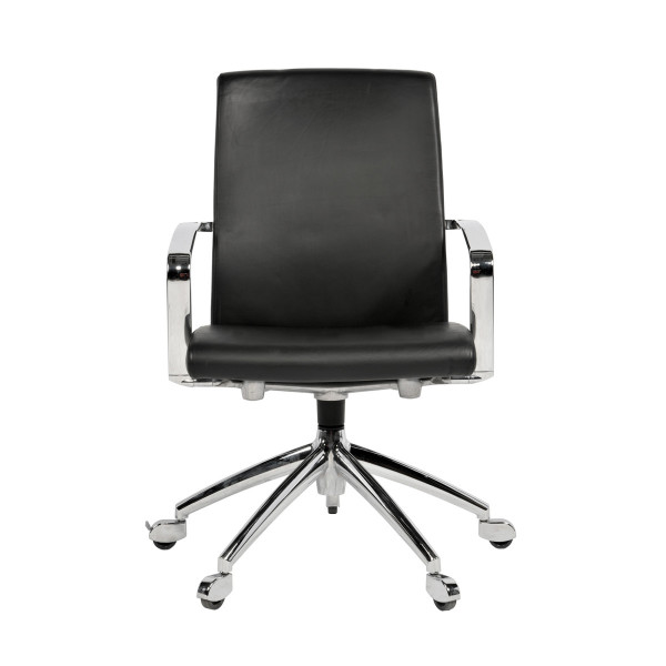 Product illustration Agenda Black on Wheels Armchair