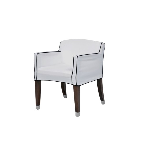 Illustration du produit Fauteuil Marly Terrasse Blanc