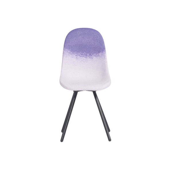 Illustration du produit Chaise Gravêne Métal Parme-Violet