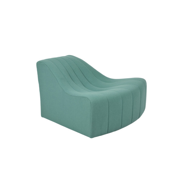 Product illustration Chromatique Low Armless Chair Celadon Green Sm