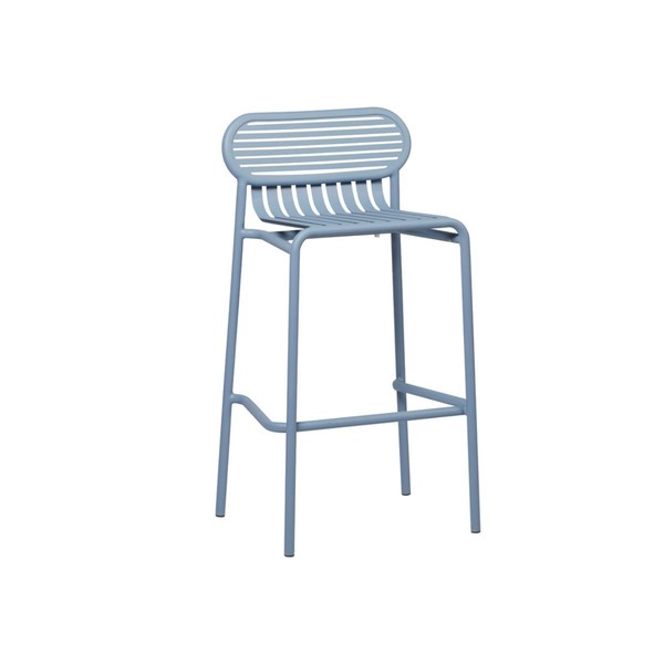 Product illustration Week-end Pigeon Blue Stool