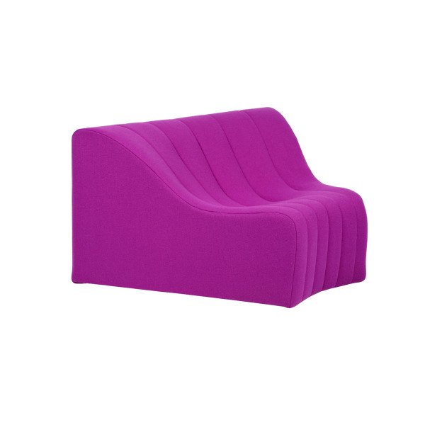 Product illustration Chromatique Low Armless Chair Magenta Lg