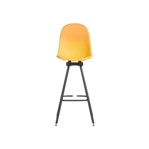 Illustration du produit Tabouret Gravêne Métal Citron-Jaune