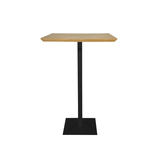 Product illustration Chêne Biseauté High Table Black