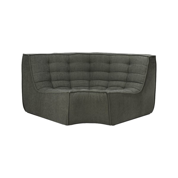 Illustration du produit Chauffeuse N701 Angle Arrondi Gris foncé