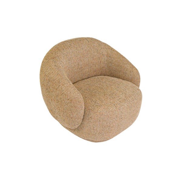 Rent-telde-armchair-yellow-tweed