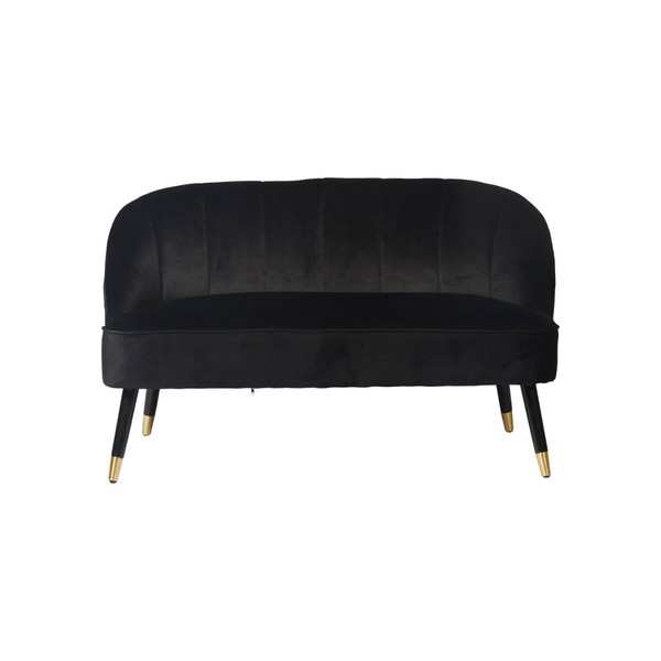 Product illustration Naova Sofa Velvet Black