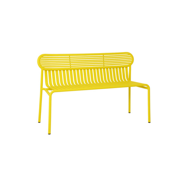 Product illustration Week-end Bench Yellow