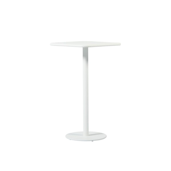 Illustration du produit Mange-debout Week-end Blanc Pied central