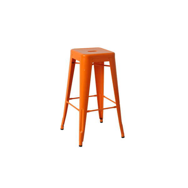 Product illustration Tolix Stool Orange