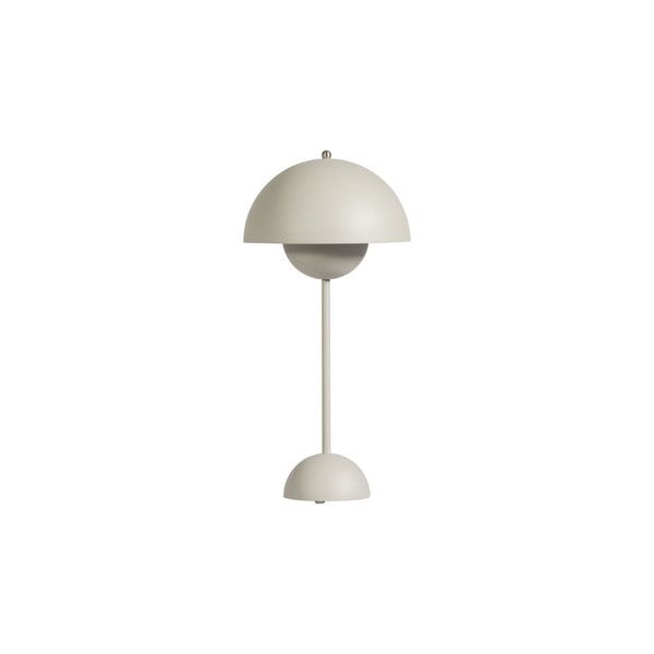 Product illustration Lampe Flowerpot VP3 gris clair