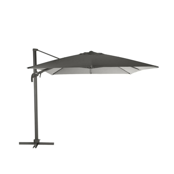 Product illustration Parasol Déporté Gris anthracite