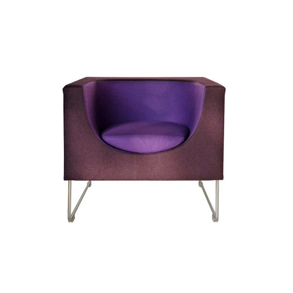 Product illustration Nube Armchair Purple