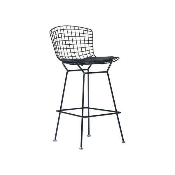 Product illustration Bertoia Barstool Black