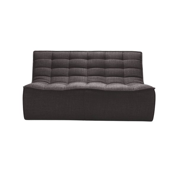 Illustration du produit Canapé 2 places N701 Gris foncé