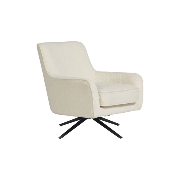Illustration du produit Fauteuil Golden Gun Ecru bouclé