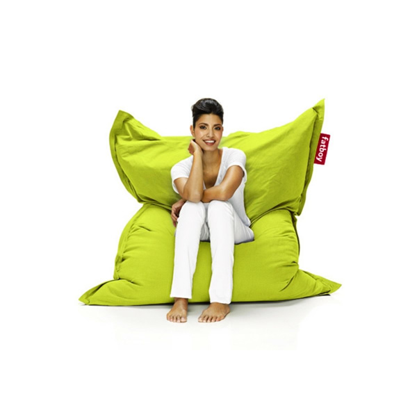 Product illustration Original Ottoman Lime Green