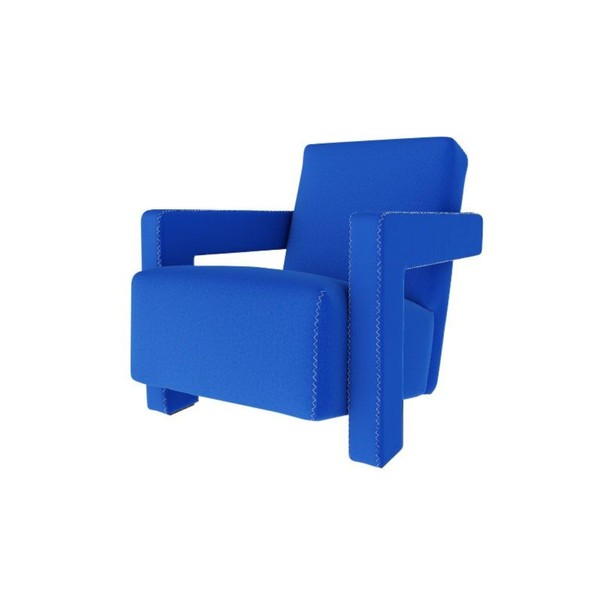 Product illustration Utrecht Armchair Cobalt Blue