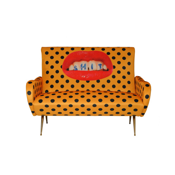 Product illustration Toiletpaper Yellow Polka-dot Sofa