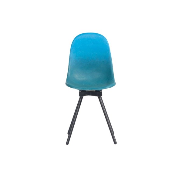 Illustration du produit Chaise Gravêne Métal Canard-Bleu