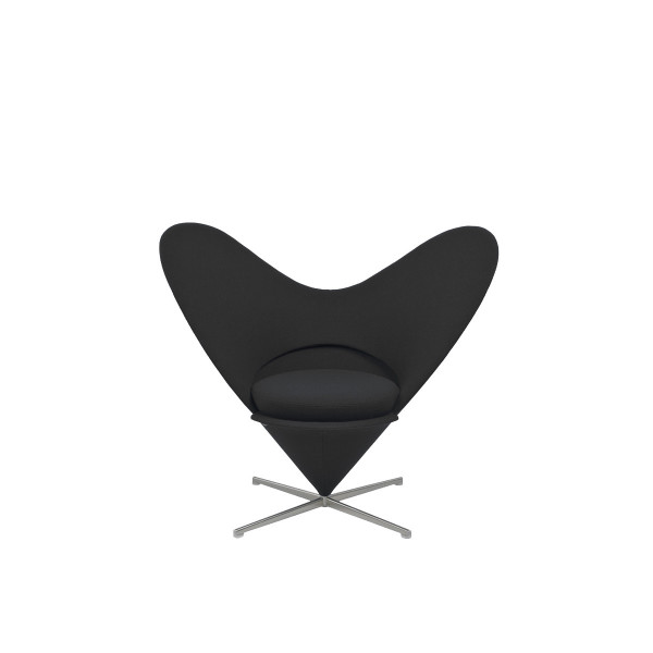 Product illustration Heart Cone Armchair Black