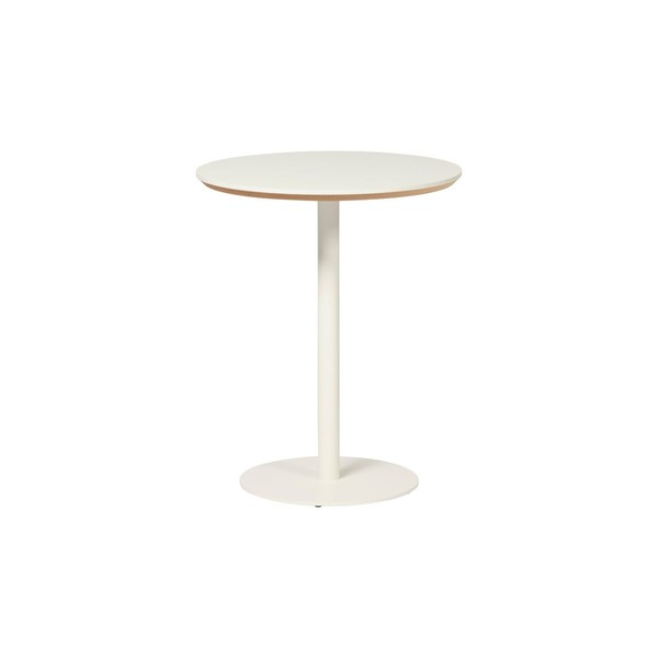 Product illustration Marielle Pedestal Table White Round White Foot