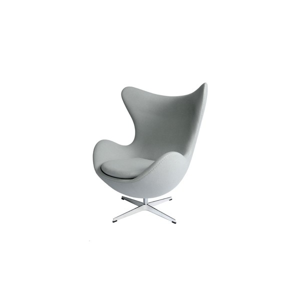 Illustration du produit Fauteuil Egg Gris