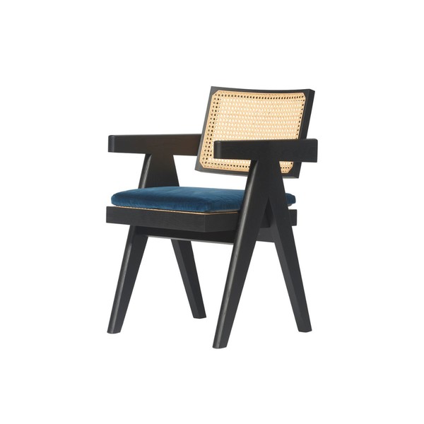 Location-chaise-capitol-complex-noir-avec-galette-bleu