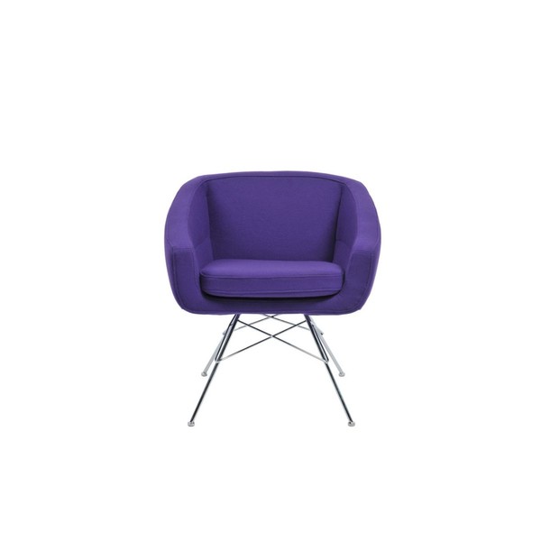 Illustration du produit Fauteuil Aiko Violet