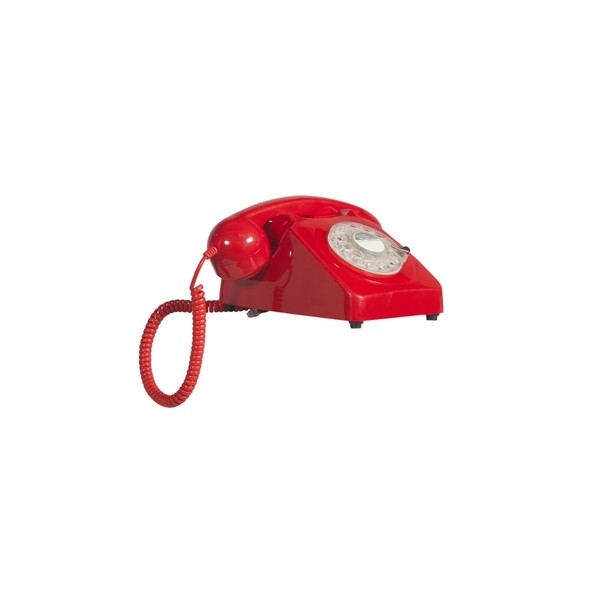 Illustration du produit Téléphone Vintage Rouge