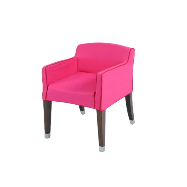 Product illustration Marly Terrace Armchair Raspberry