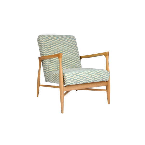 Product illustration Floating Armchair Bakou Celadon