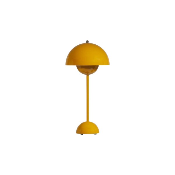 Product illustration Lampe Flowerpot VP3 moutarde