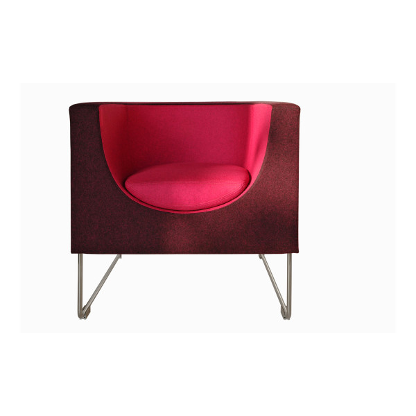 Product illustration Nube Armchair Fuchsia