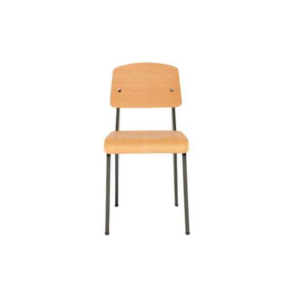 Product illustration Standard Chair Wood & Black