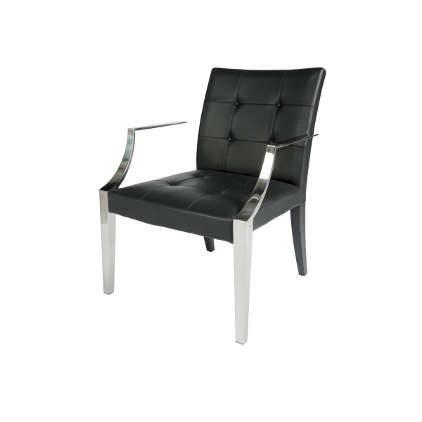 Illustration du produit Fauteuil Club Monseigneur Noir