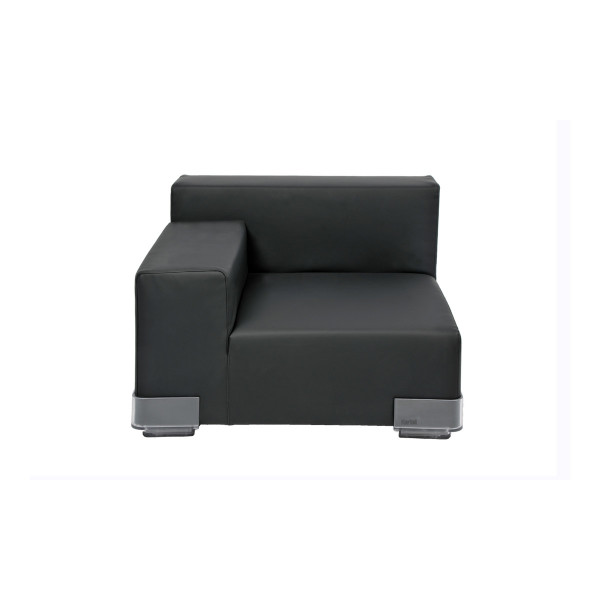 Illustration du produit Chauffeuse Plastics Accoudoir Gauche Noir