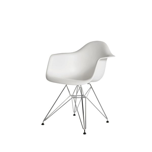 Product illustration DAR Armchair White