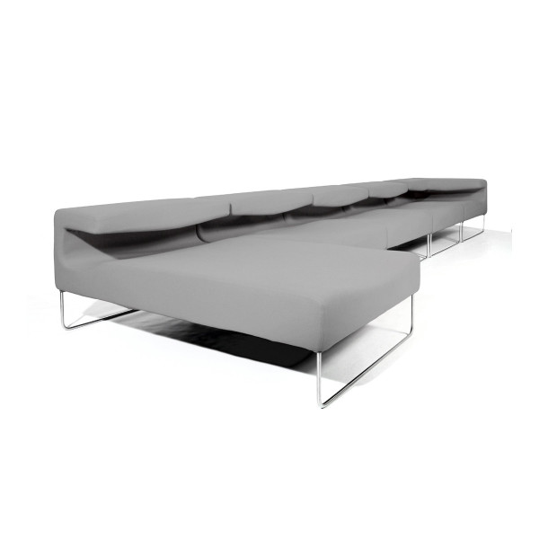 Illustration du produit Méridienne Lowseat Gris