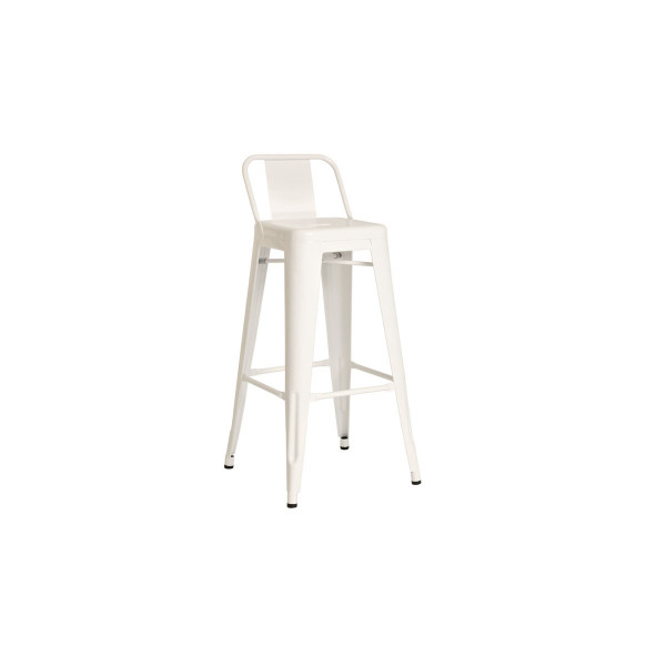 Product illustration Tolix Stool with back White