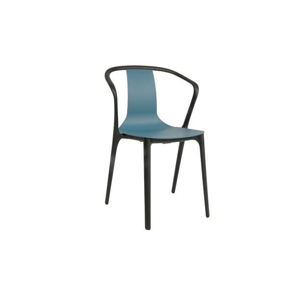 Illustration du produit Chaise Belleville Bleu Océan