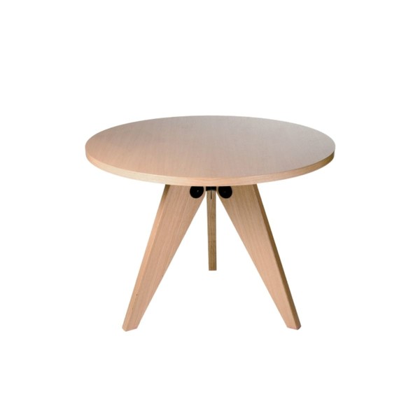 Product illustration Jean Prouvé Pedestal Table D.150