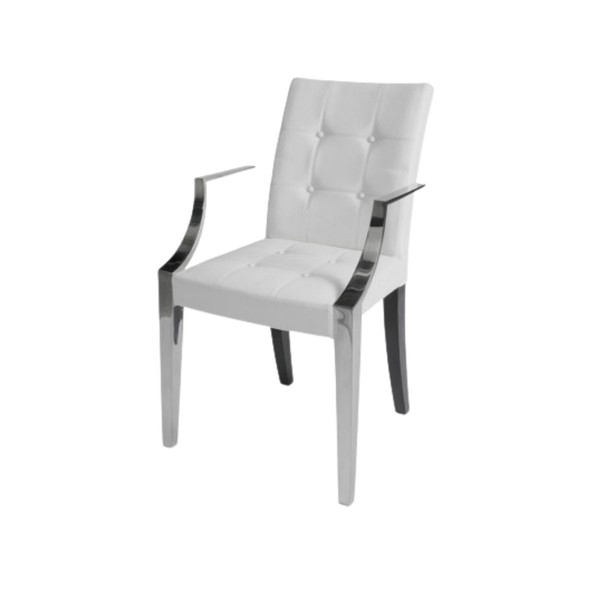 Illustration du produit Fauteuil Bridge Monseigneur Blanc