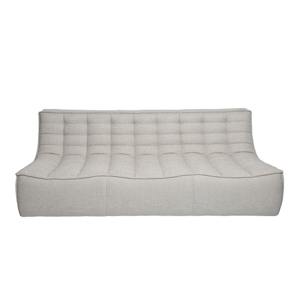 Illustration du produit Canapé N701 3 Places Beige