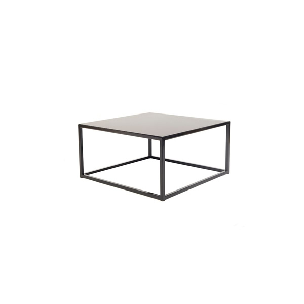 Product illustration Table basse Soco 70x70 Noir / Noir